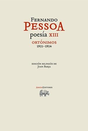 POESÍA XIII. ORTÓNIMOS (1931-1934) | 9791387521219 | PESSOA, FERNANDO