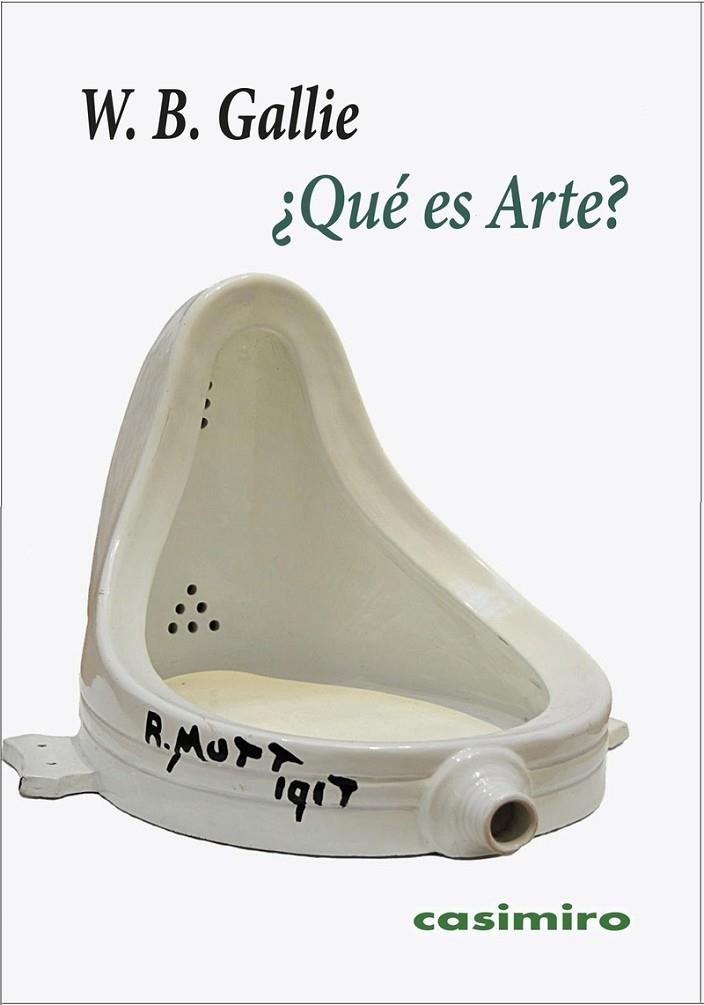 ¿QUÉ ES ARTE? | 9791387675141 | GALLIE, W.B.
