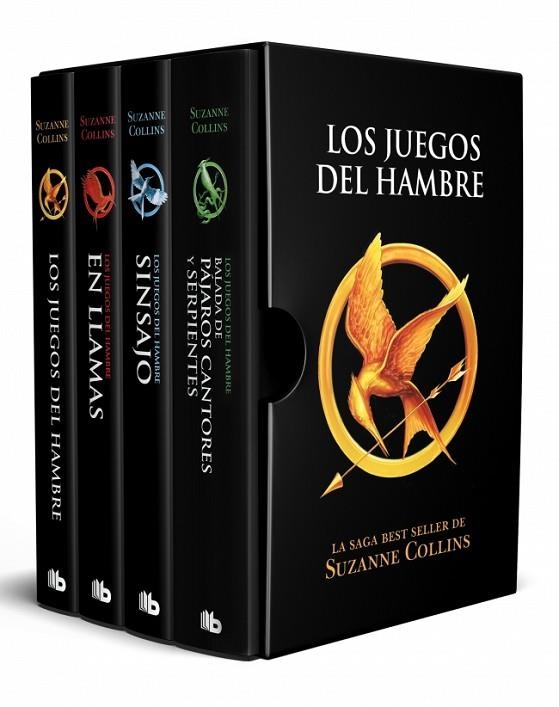 LOS JUEGOS DEL HAMBRE - ESTUCHE CON: LOS JUEGOS DEL HAMBRE | EN LLAMAS | SINSAJO | 9788413144764 | COLLINS, SUZANNE