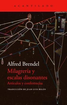 MILAGRERÍA Y ESCALAS DISONANTES | 9791387964047 | BRENDEL, ALFRED