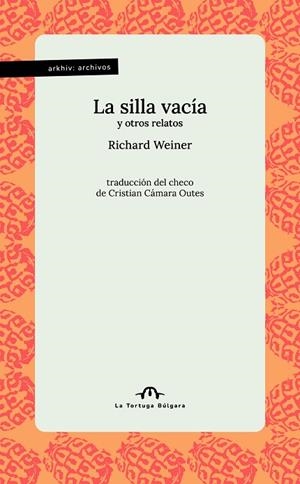 LA SILLA VACÍA Y OTROS RELATOS | 9791387535285 | WEINER, RICHARD