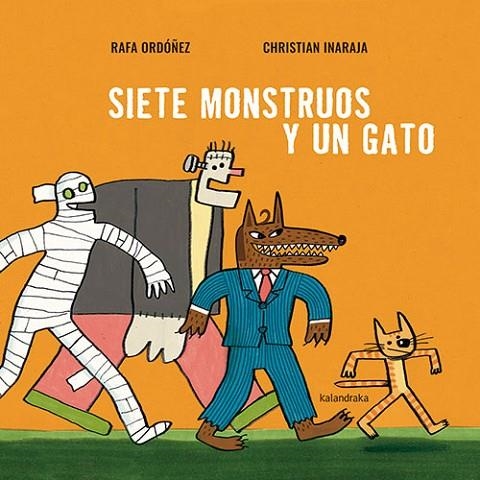 SIETE MONSTRUOS Y UN GATO | 9788413432502 | ORDÓÑEZ, RAFA