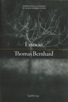 EXTINCIÓ | 9788417410490 | BERNHARD, THOMAS
