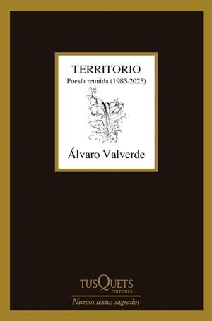 TERRITORIO. POESÍA REUNIDA (1985-2025) | 9788411077361 | VALVERDE, ÁLVARO