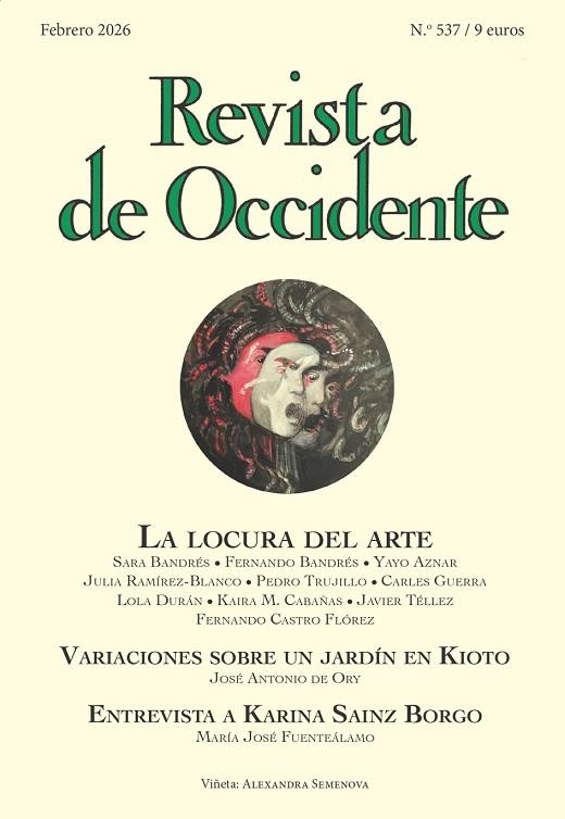 REVISTA DE OCCIDENTE 537: LA LOCURA DEL ARTE | 9788409821914 | VARIOS AUTORES