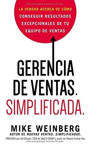 GERENCIA DE VENTAS SIMPLIFICADA | 9780718086909 | , WEINBERG MIKE