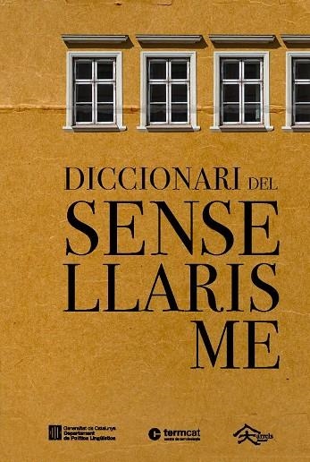 DICCIONARI DEL SENSELLARISME | 9788419968661 | TERMCAT