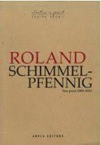 ROLAND SCHIMMELPFENNIG (NOU PECES 2011-2023) | 9791399086980 | ROLAND, SCHIMMELPFENNIG