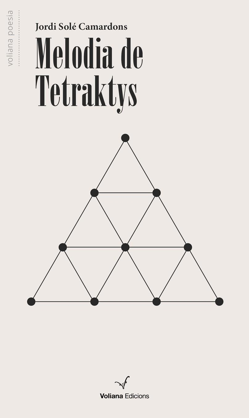 MELODIA DE TETRAKTYS | 9791399158403 | SOLÉ CAMARDONS, JORDI