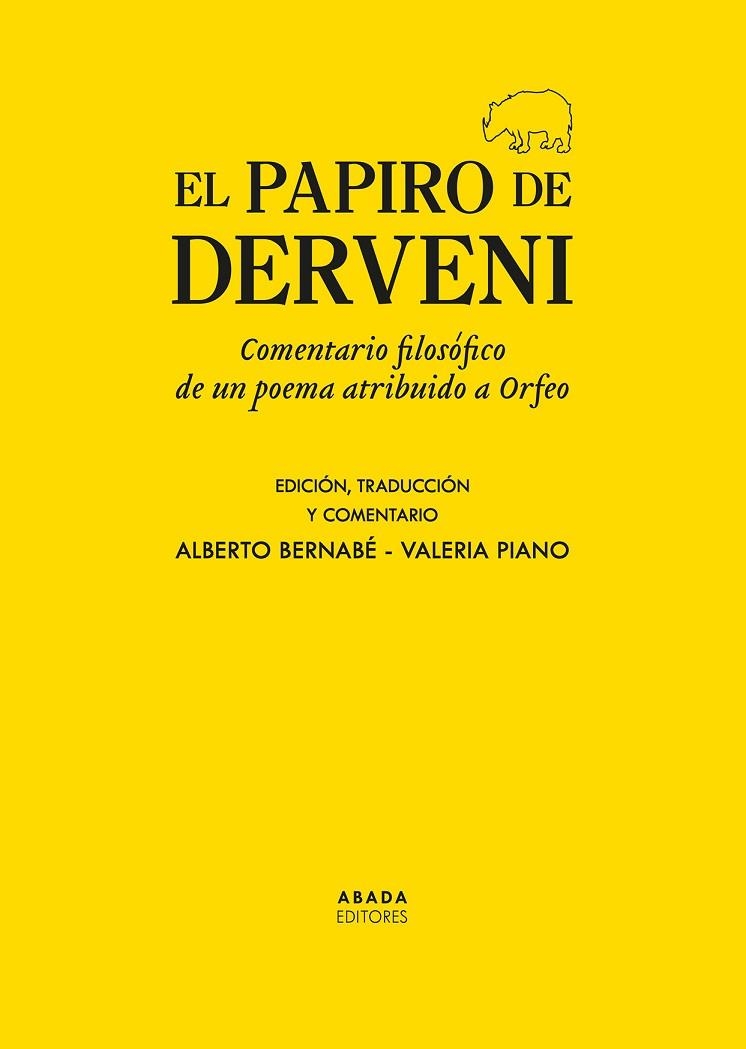 PAPIRO DE DERVENI | 9791387521387 | BERNABÉ PAJARES, ALBERTO/ PIANO, VALERIA