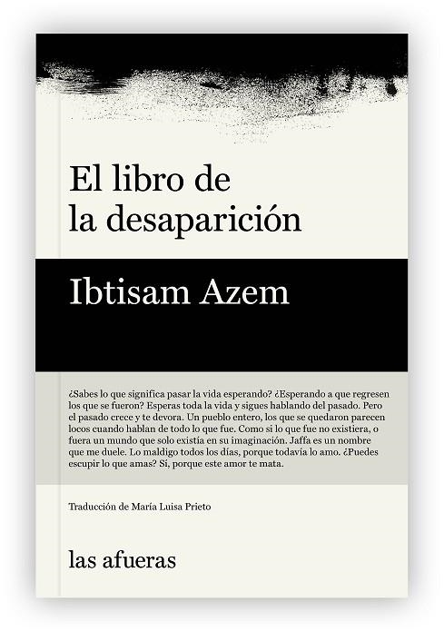 EL LIBRO DE LA DESAPARICIÓN | 9791399131123 | IBTISAM AZEM