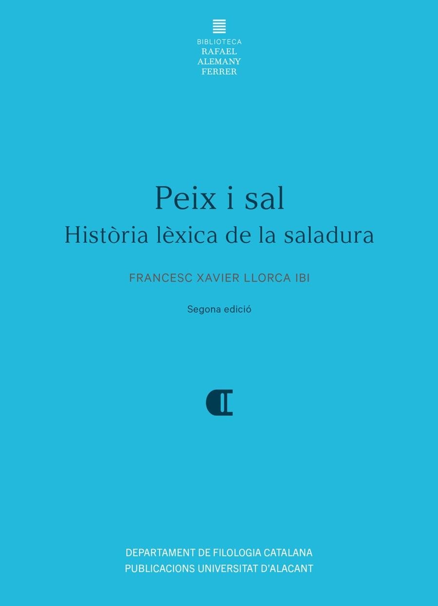 PEIX I SAL | 9788413022673 | LLORCA IBI, FRANCESC XAVIER