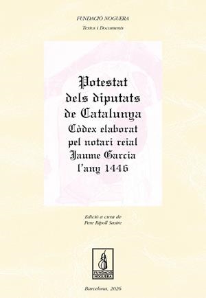 POTESTAT DELS DIPUTATS DE CATALUNYA | 9788413037127 | RIPOLL SASTRE, PERE
