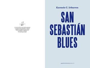 SAN SEBASTIÁN BLUES | 9791399233506 | C. IRIBARREN, KARMELO