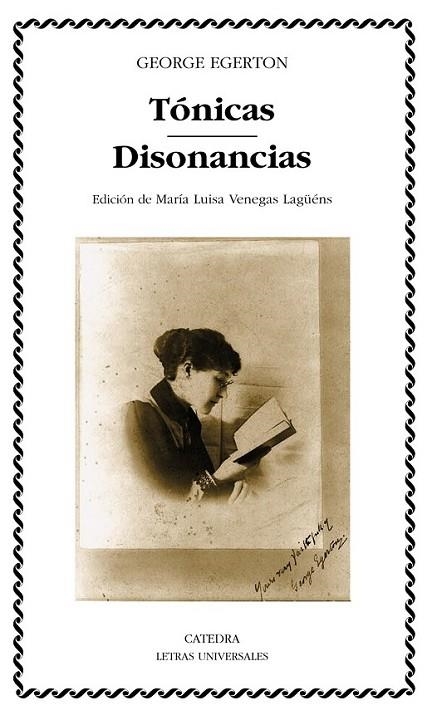 TONICAS DISONANCIAS | 9788437630878 | EGERTON