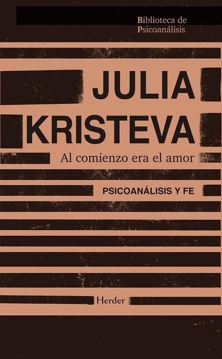 AL COMIENZO ERA EL AMOR | 9788425454462 | KRISTEVA, JULIA