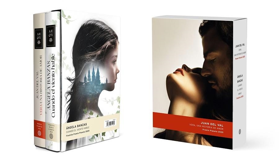 ESTUCHE PREMIO PLANETA 2025: VERA, UNA HISTORIA DE AMOR + CUANDO EL VIENTO HABLE | 9788408311560 | VAL, JUAN DEL/BANZAS, ÁNGELA