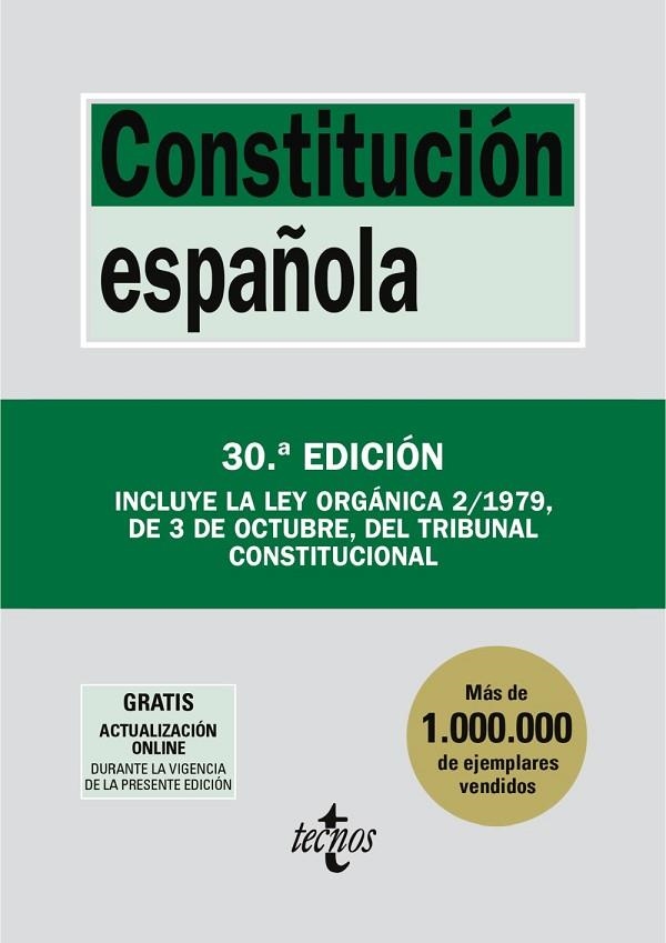 CONSTITUCIÓN ESPAÑOLA | 9788430994403 | EDITORIAL TECNOS