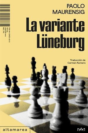 LA VARIANTE LÜNEBURG | 9788410435605 | MAURENSIG, PAOLO