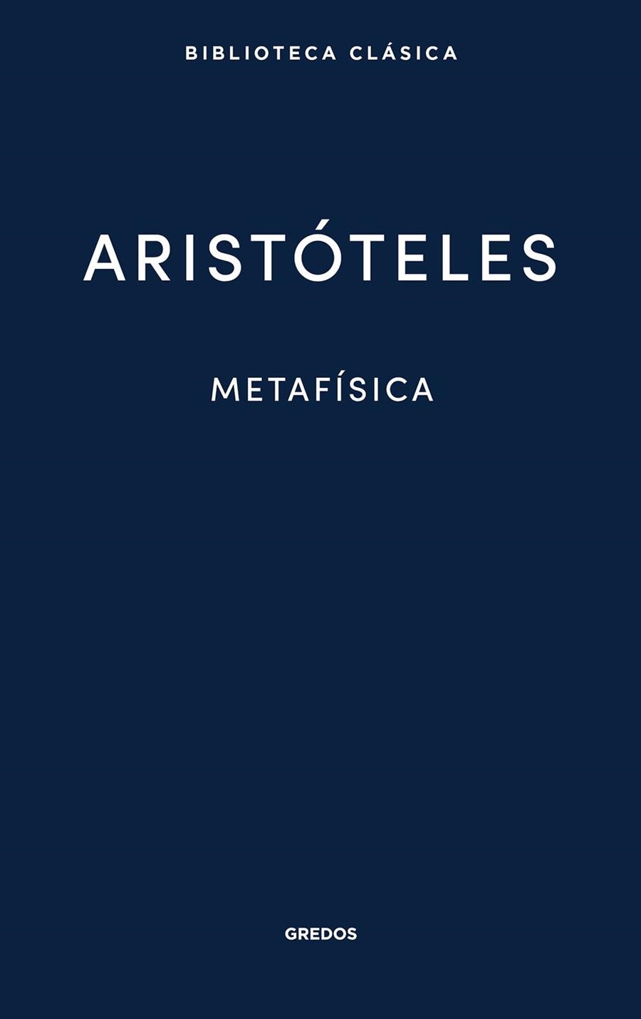 METAFÍSICA | 9791387896294 | ARISTÓTELES