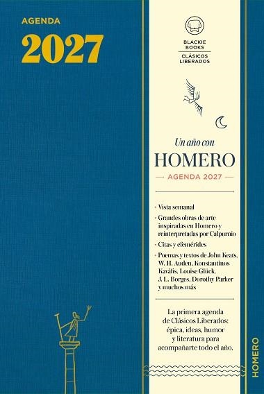 AGENDA CLÁSICOS LIBERADOS 2027 – UN AÑO CON HOMERO | 9791388154188 | COMITÉ ARGOS