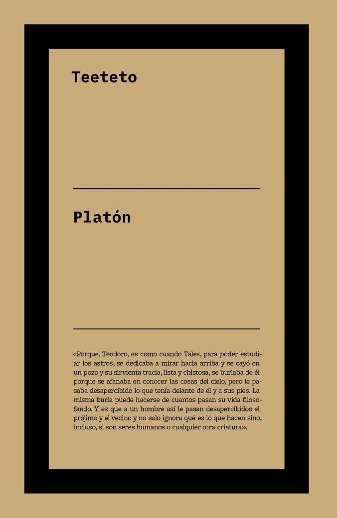 TEETETO | 9791388115448 | PLATÓN