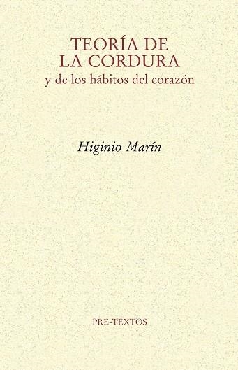 TEORÍA DE LA CORDURA | 9791388054402 | MARÍN PEDREÑO, HIGINIO