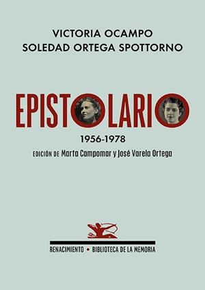 EPISTOLARIO. 1956-1978 | 9791388381355 | OCAMPO, VICTORIA/ORTEGA SPOTTORNO, SOLEDAD