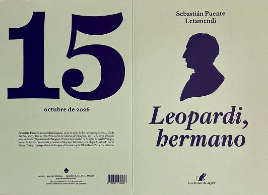 LEOPARDI, HERMANO | 9791399233537 | PUENTE LETAMENDI, SEBASTIÁN