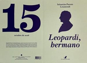 LEOPARDI, HERMANO | 9791399233537 | PUENTE LETAMENDI, SEBASTIÁN