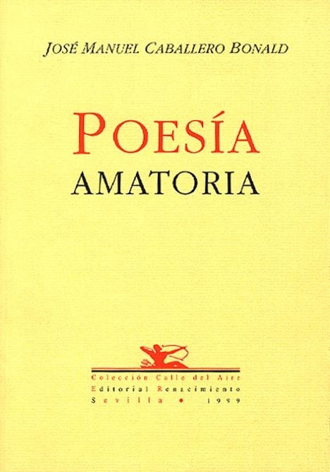 POESIA AMATORIA | 9788489371767 | BONALD
