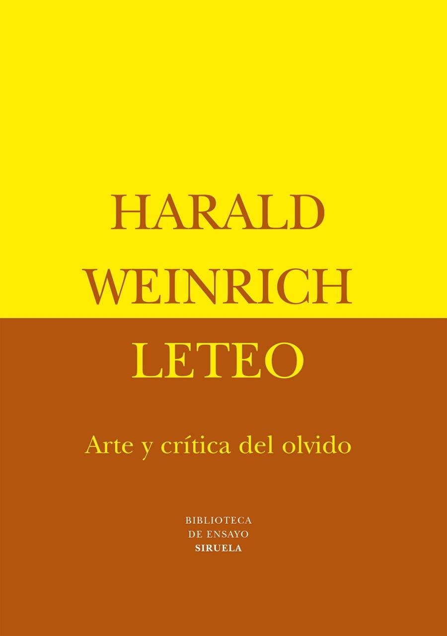 LETEO | 9788478444687 | HARALD WEINRICH