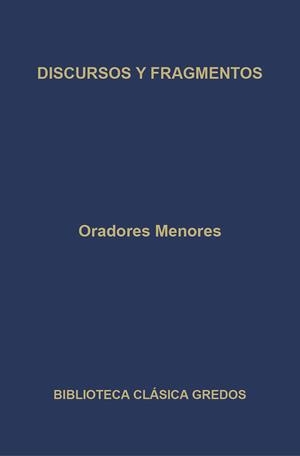 DISCURSOS Y FRAGMENTOS | 9788424922597 | VARIOS AUTORES