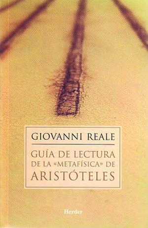 GUIA LECTURA METAFISICA ARISTOTE | 9788425420894 | REALE