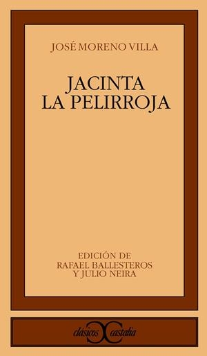 JACINTA LA PELIRROJA | 9788470398674 | MORENO VILLA