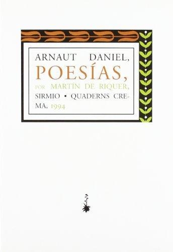 POESÍAS | 9788477690870 | DANIEL, ARNAUT