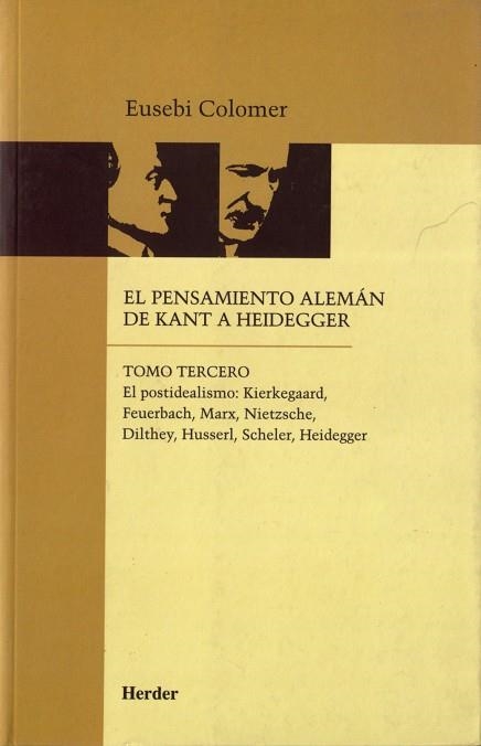 PENSAMIENTO ALEMAN DE KANT | 9788425415210 | COLOMER