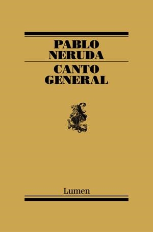 CANTO GENERAL | 9788426427168 | NERUDA