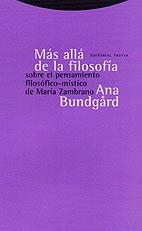 MAS ALLA DE LA FILOSOFIA | 9788481644289 | BUNDGARD
