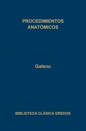 PROCEDIMIENTOS ANATOMICOS | 9788424923679 | GALENO