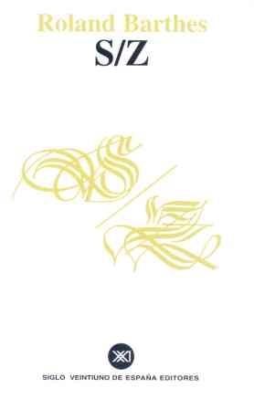 S/Z  BARTHES | 9788432303739 | ROLAND