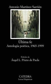 ULTIMA FE | 9788437621098 | MARTINEZ SARRI¾N, AN