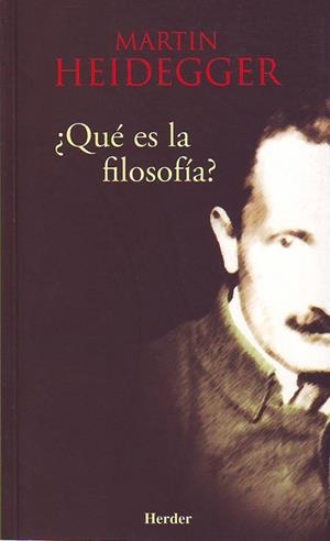 QUE ES LA FILOSOFIA? | 9788425423123 | HEIDEGGER