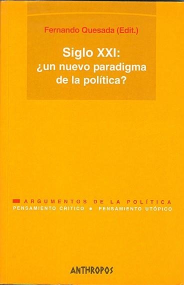 SIGLO XXI:¿UN NUEVO PARADIGMA... | 9788476586815 | QUESADA