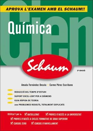 QUÍMICA SCHAUM SELECT./CAT. | 9788448198527 | ONCALA/ESCRIBANO