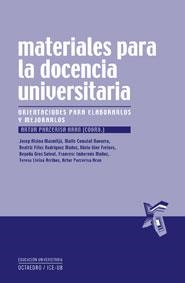 MATERIALES PARA LA DOCENCIA..... | 9788480637442 | PARCERISA ARAN, ARTUR/ALSINA MASMITJà, JOSEP/COMALAT NAVARRA, MAITE/FéLEZ RODRíGUEZ MUñOZ, BEATRIZ/G