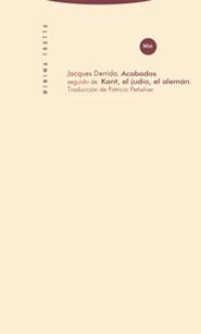 ACABADOS | 9788481646726 | DERRIDA