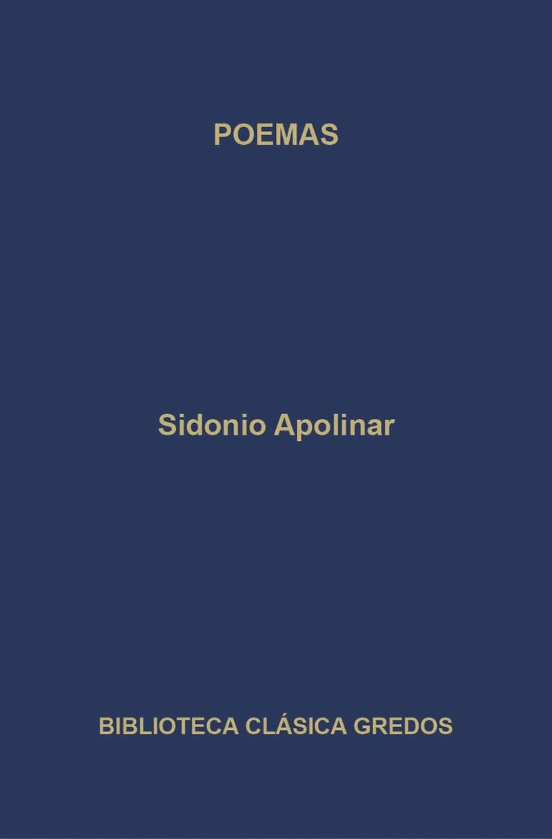 POEMAS | 9788424927707 | SIDONIO APOLINAR