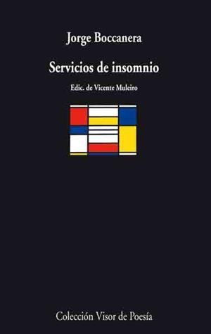 SERVICIOS DE INSOMNIO | 9788475225883 | JORGE BOCCANERA