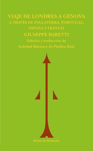 VIAJE DE LONDRES A GENOVA | 9788493365615 | BARETTI, GIUSEPPE
